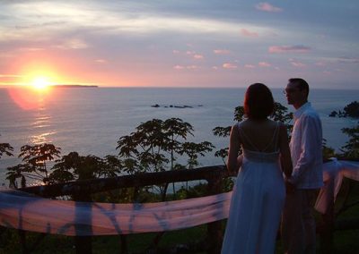 Casa Corcovado Lodge Romantic Sunset