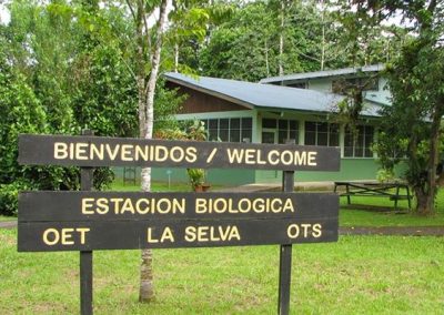 Selva Biological Station entrance