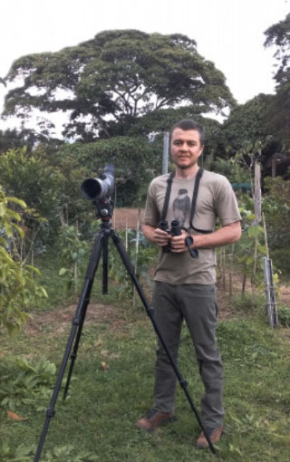 Erick Castro Costa Rica naturalist guide 