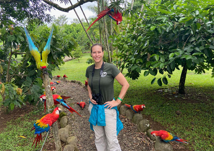 Birding Alvaro's Macaws in Sarapiqui Costa Rica