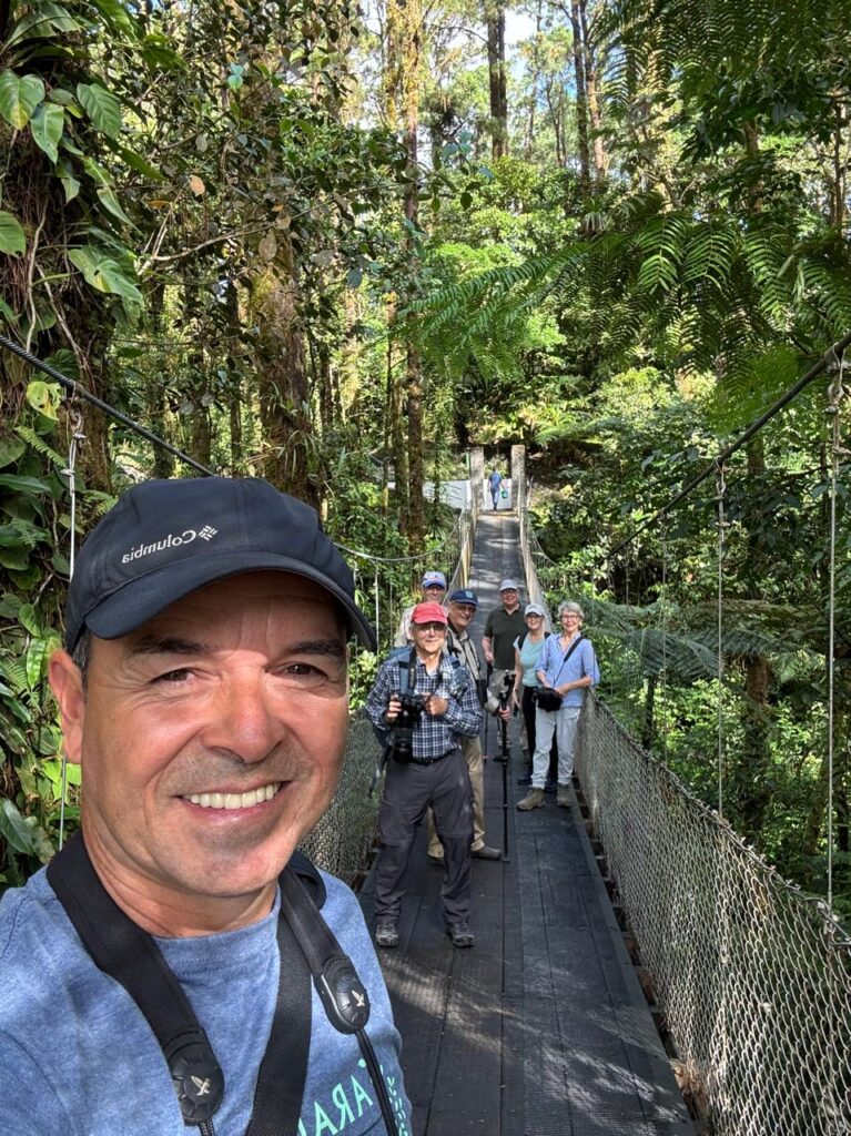 capture costa rica bird photograply trip 2025 hanging bridge