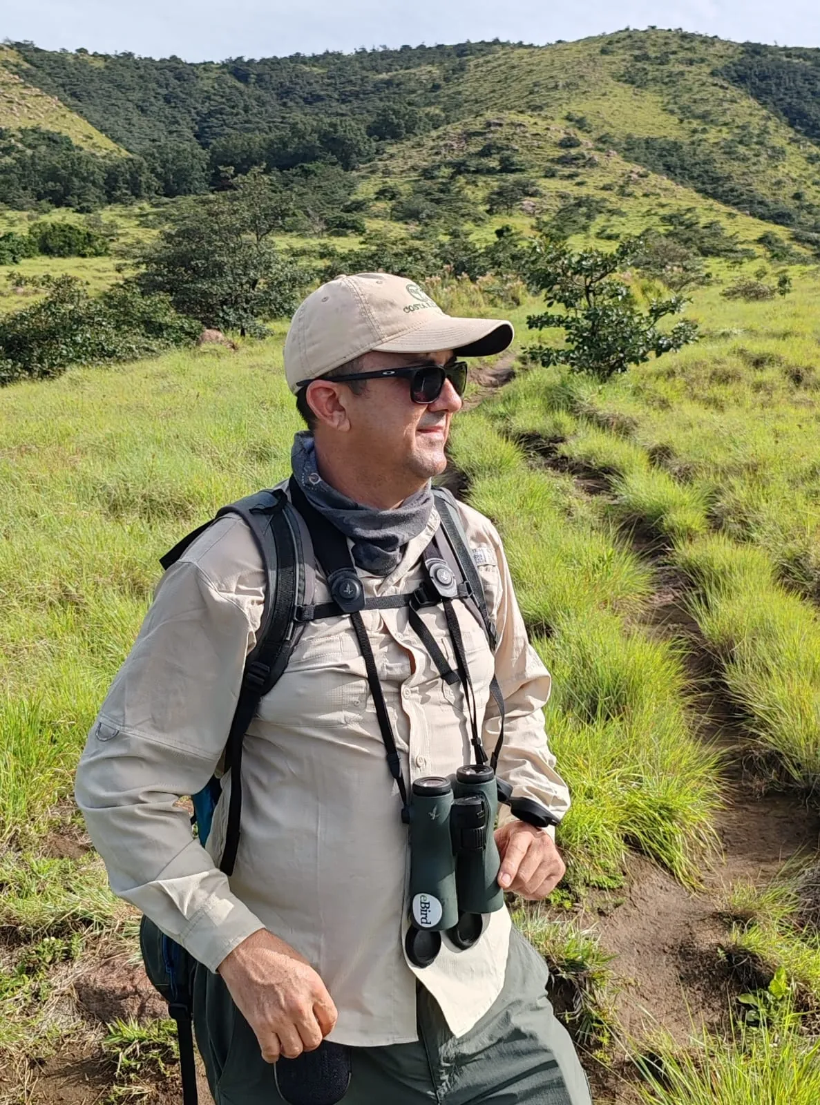 Birders on a small group birding tour in Costa Rica