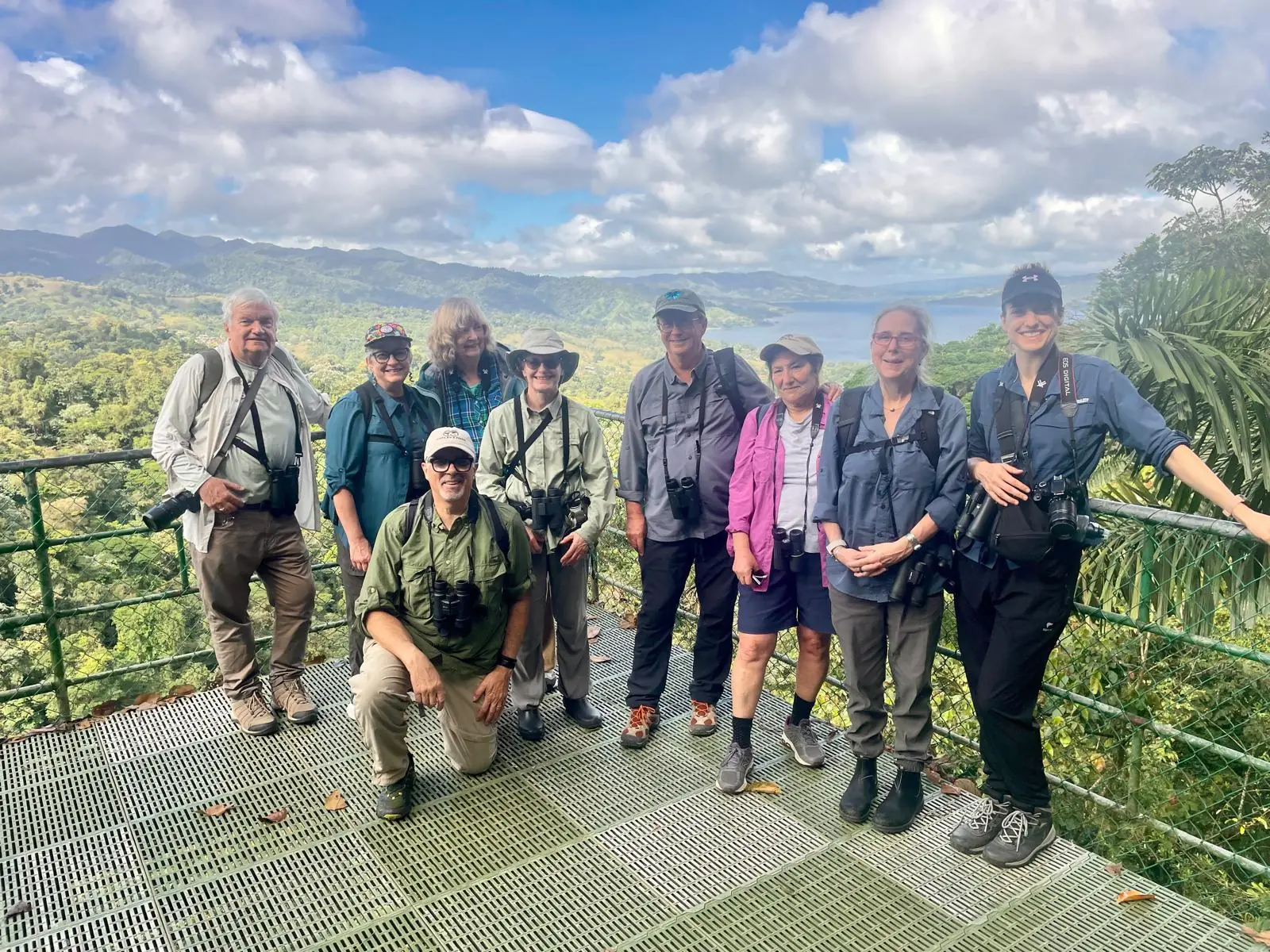 How to Choose a Birding Tour Company in Costa Rica 2 Birds Beyond small group at Arenal, Costa Rica